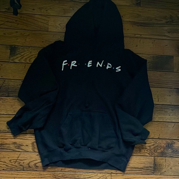 Zumiez black F.R.I.E.N.D.S hoodie size M - Picture 1 of 3